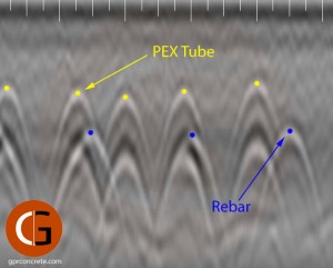 Raw GPR Concrete Imaging Data of PEX Tubes